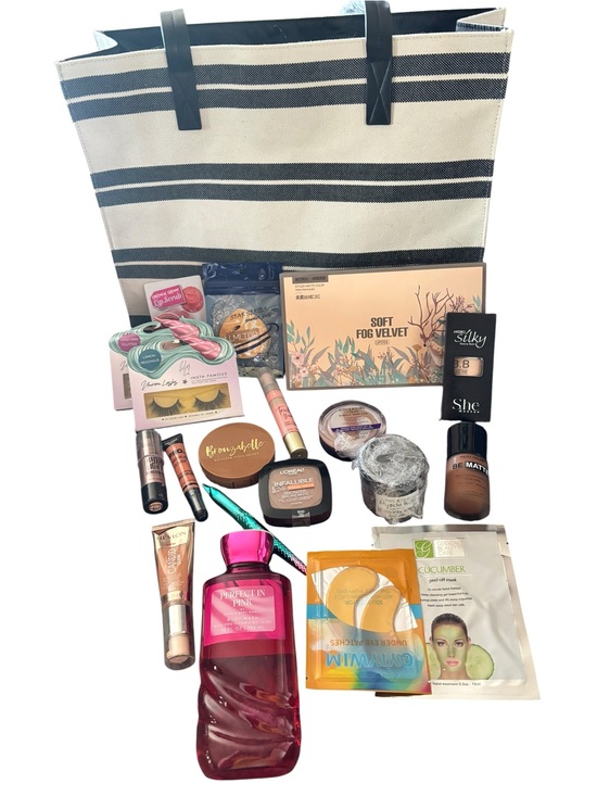 COVERGIRL Other - Saks Fifth Avenue Mystery Skincare and Makeup Bundle Tote